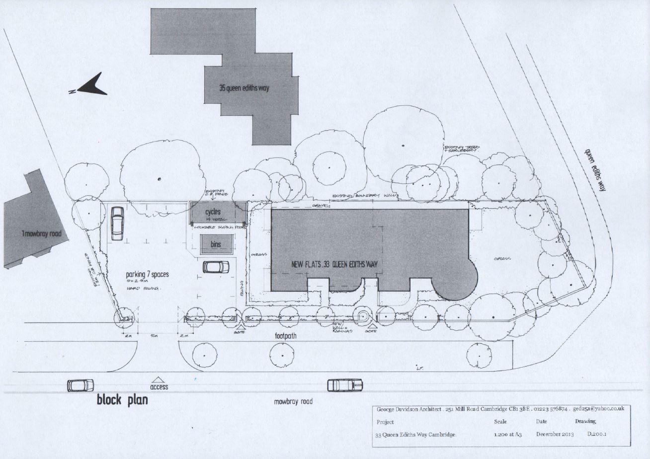 Mowbray Road Block Plan