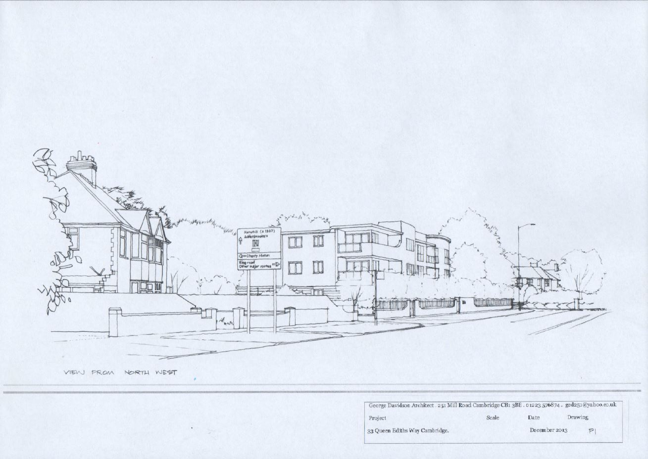 Mowbray Road View from North West