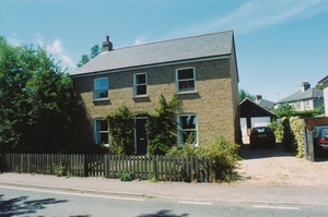 New house, Coton conservation area