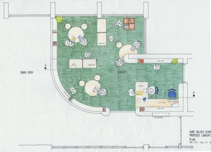 St Helen's Library plan